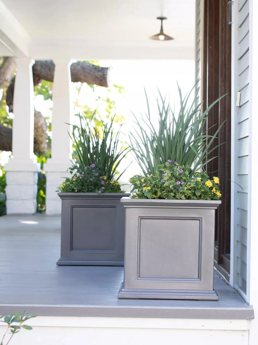 Fairfield Self-Watering Square Planter, 20” X 20” - Image 3