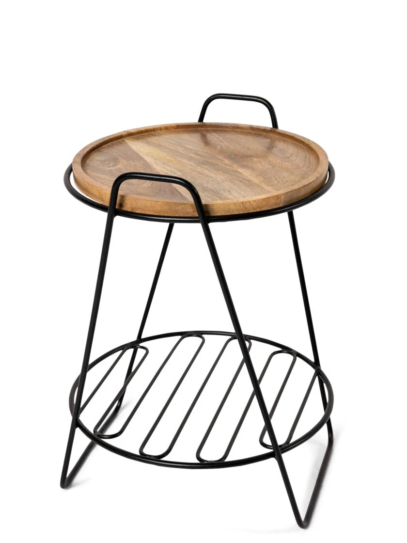 Hairpin Plant Stand With Shelf - Image 3
