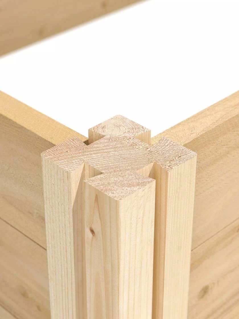 Pine Raised Garden Bed, 2' X 8' - Image 7