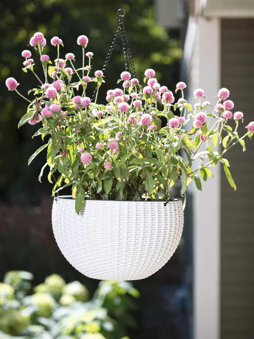 Weave Self-Watering Hanging Basket, 10" - Image 2