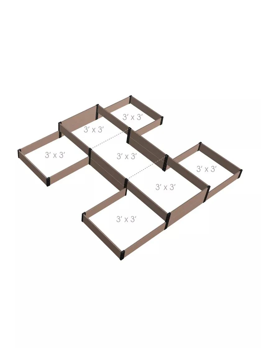 Terraced H-Shape Garden Bed - Image 2